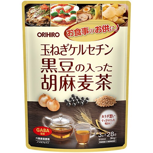 🚚🚚日本代購 嚴選商品🚚🚚 ORIHIRO 洋蔥槲皮素黑豆芝麻大麥茶 3g x 28 袋