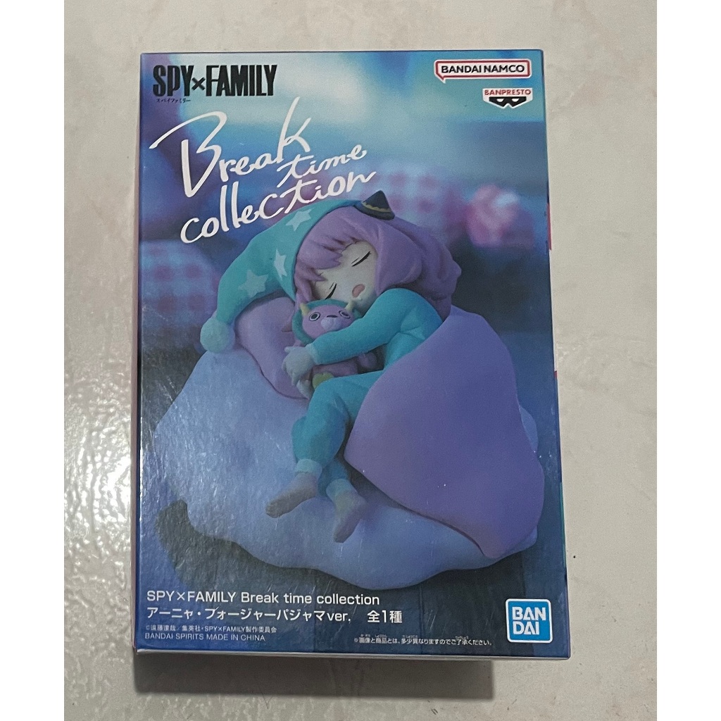 景品 日版 SPY×FAMILY 間諜家家酒 Break time collection 安妮亞 睡衣