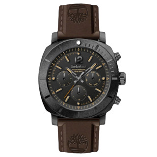 Timberland 天柏嵐 TDWGF0074903 三眼日期星期指標腕錶 皮帶 黑 46mm