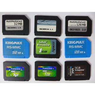 ~RS-MMC Memory Card 記憶卡~(老手機用/3C電子產品.原廠公司貨.2手良品)