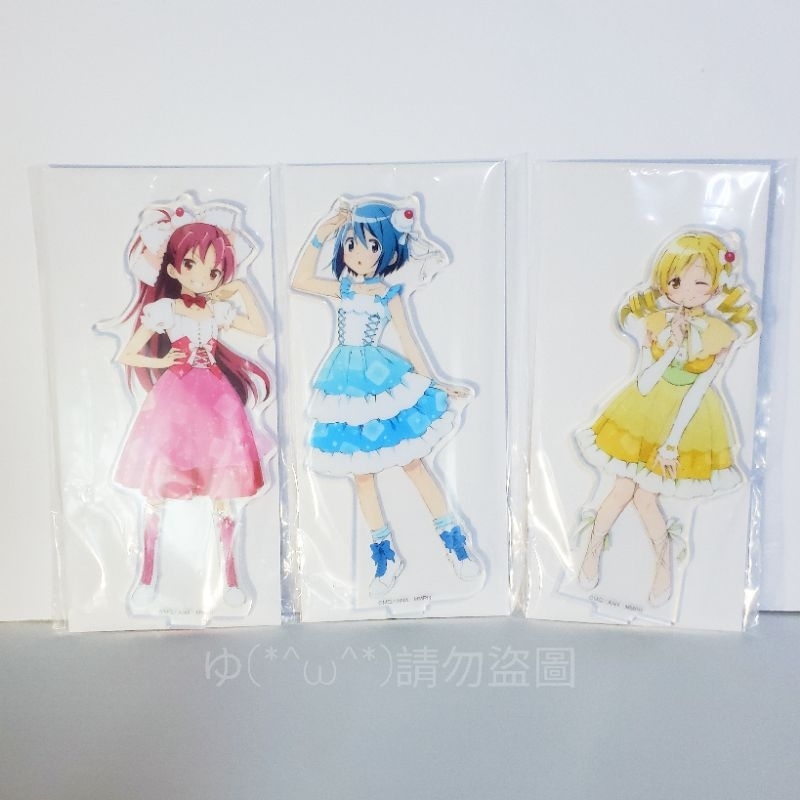【現貨】魔法少女小圓 日本全家店員壓克力立牌 巴麻美 佐倉杏子 美樹沙耶香