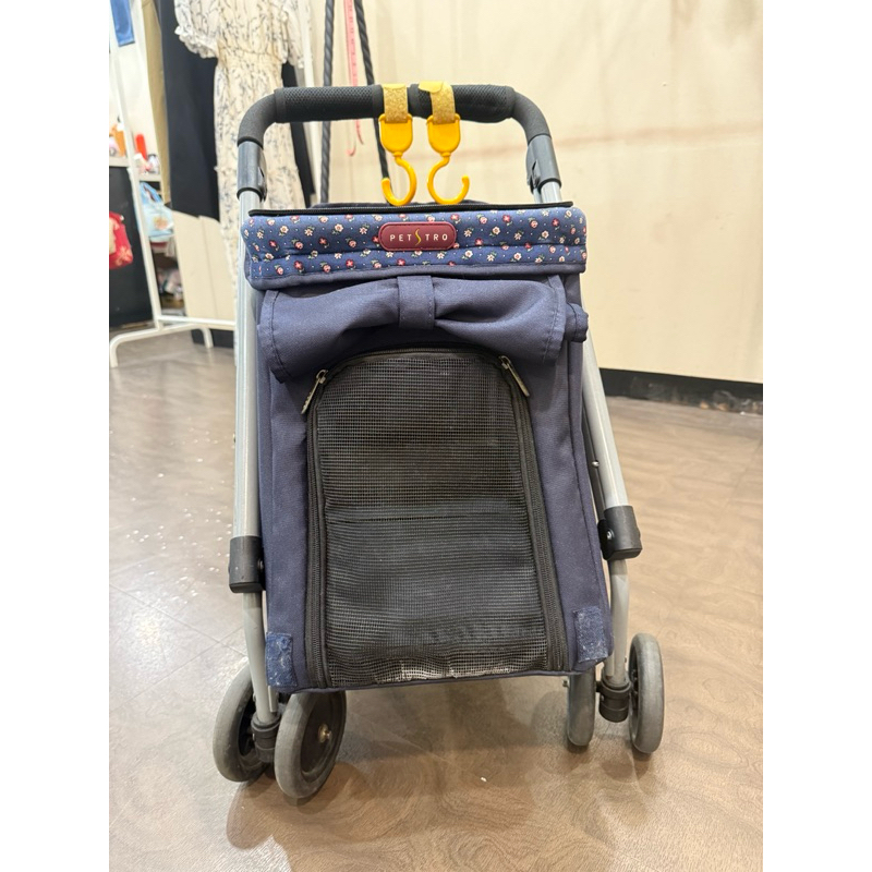 二手 沛德奧 Petstro 二代(加大型)寵物推車 機車可用 輕量推車 附雨罩