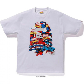 【日貨代購CITY】 BAPE MARVEL CAMO CAPTAIN AMERICA TEE 漫威 美國隊長 短T