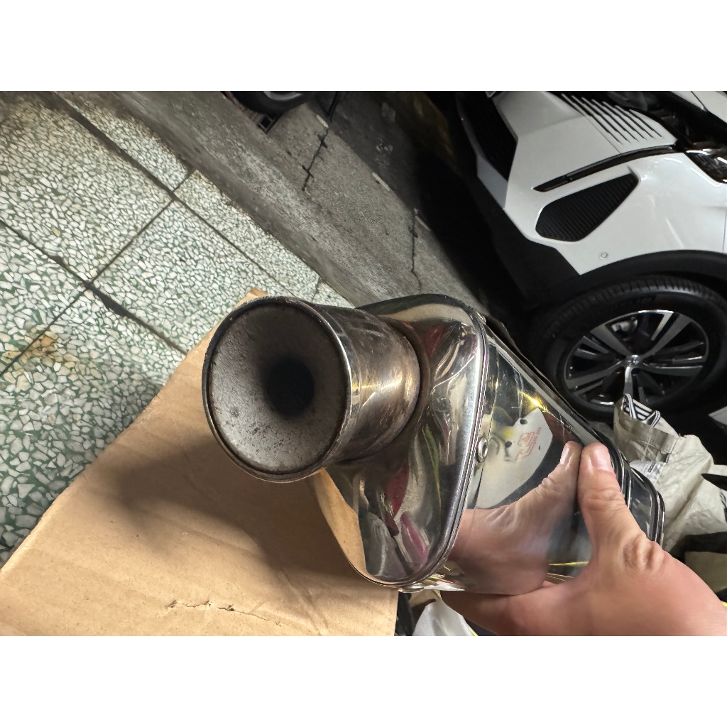 日本正吉村鈦合金排氣管 馬車125專用 二手