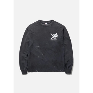 25SS NEIGHBORHOOD x SAINT Mxxxxxx STHD . LS TEE SPEED KILLS