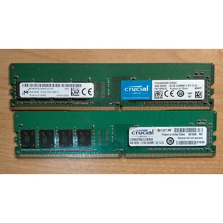 D.桌上型電腦記憶體-美光CT4G4DFS8213 DDR4 2133 4G*2共8G不分售 直購價340