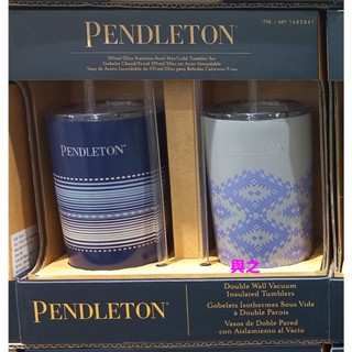 Pendleton 不鏽鋼吸管隨行杯 590毫升 X 2件組 水瓶《好市多》線上代購限時特價