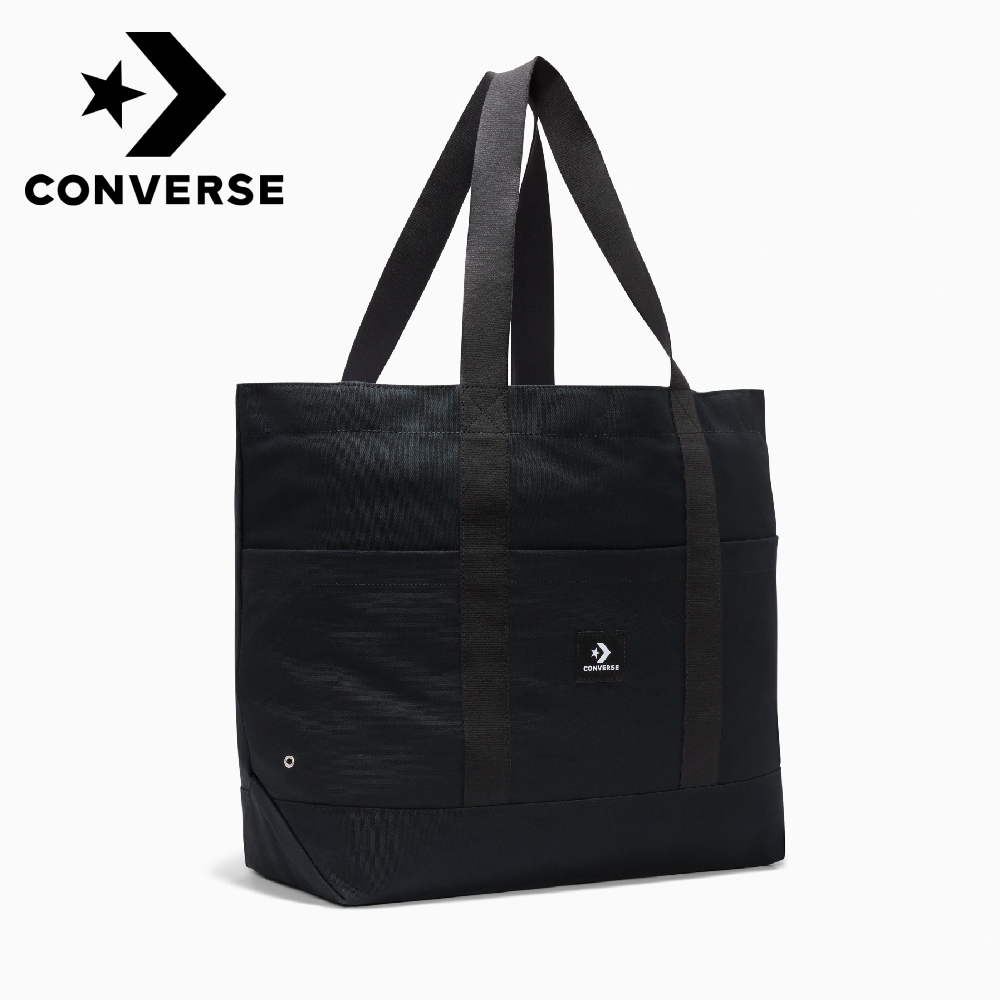 【Converse】中性_側背包_10026988-A01_配件SC PREMIUM CANVAS TOTE 官方旗艦店
