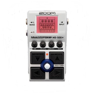 紐約樂器 ZOOM MS-50G+ 電吉他綜合效果器 模擬音箱 模擬單顆