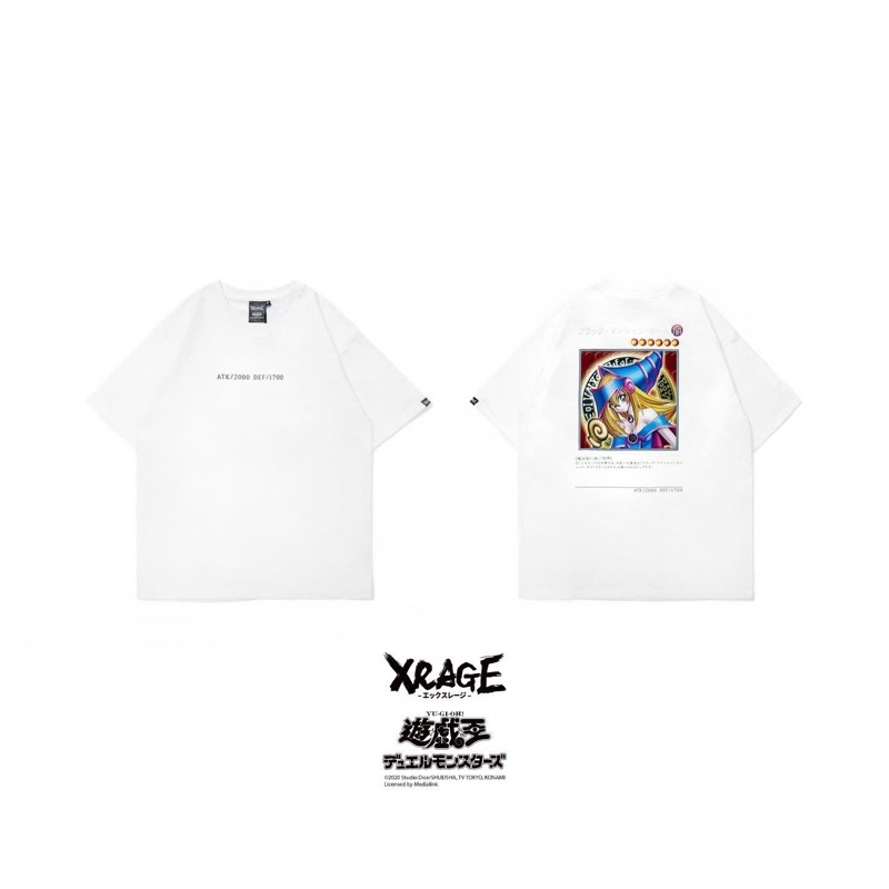 XRAGE 遊戲王聯名 黑魔導女孩 刺繡T L號 10%銀字隱藏款