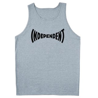 INDEPENDENT 44156284-GRY SPAN TANK TOP 背心 (灰色) 化學原宿