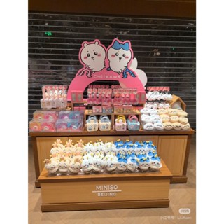 【吾念預購】毛絨徽章 徽章 裝飾 MINISO 名創優品 chiikawa 吉伊卡哇 烏薩奇 小八 吉伊 小桃 栗子