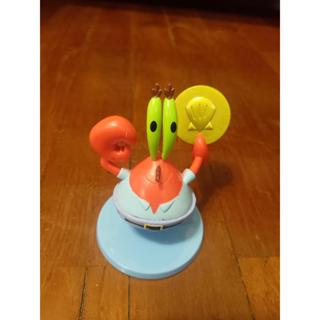 【全家】海綿寶寶FUN文具 蟹老闆迴紋針收納盒 新年 招財 (錢幣汙損)