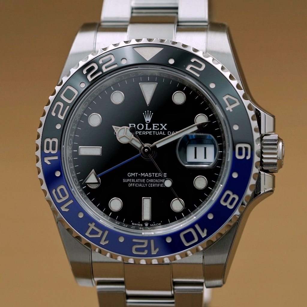 Rolex 勞力士 126710BLNR 蝙蝠俠 GMT-Master II 藍黑圈 三板帶 已上RX8