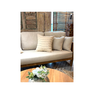 全新品 純棉抱枕 100%純棉 尺寸:50x50cm 不含枕蕊