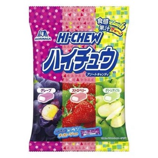 🇯🇵日本 森永 Hi-Chew 嗨啾什錦軟糖 86g (葡萄+草莓+青蘋果) 🫧6/18-6/21沖繩連線🫧