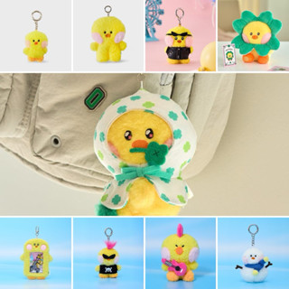 【現貨】 韓國 line friends 莎莉系列 salini 玩偶吊飾 伸縮玩偶卡套 卡夾 行李吊牌 鑰匙圈 娃娃
