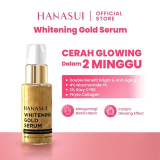 Serum Gold Hanasui 20ML Serum Flek Wajah & Mencerahkan