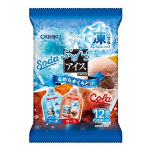 ORIHIRO 蒟蒻果凍12入-蘇打&可樂 現貨 汽水系列限定凍飲