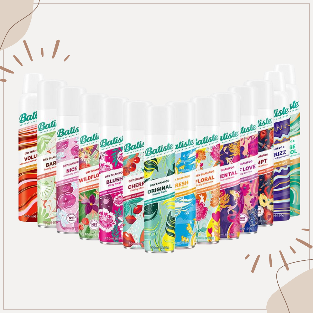 【Batiste】乾洗髮200ml｜出差 旅遊 產後坐月子 生理期 清爽不油膩 D527481