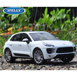 凱彥模型 馬肯 模型welly 授權 Macan Cayenne 模型玩具 汽車模型 保時捷模型