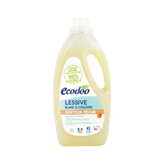 Ecodoo易可多 低泡沫環保洗衣精-甜桃2L(66次洗衣精)