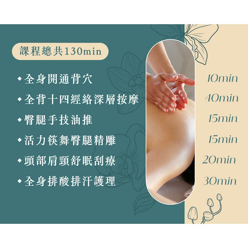 【BUTY99-《新北》】全身十四經絡深層按摩+活力筷舞臀腿雕塑