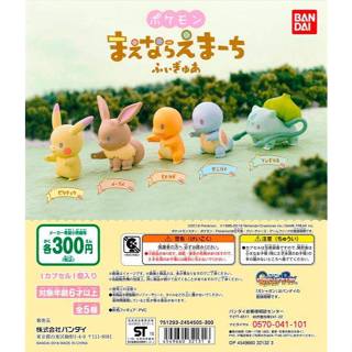 【閃電日玩】現貨 BANDAI 精靈寶可夢 排隊公仔01 再販 全5款 扭蛋