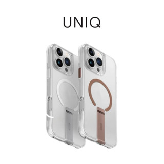 【UNIQ】Eleva 任意調整傾斜支架磁吸防摔保護殼 iPhone 16 磁吸殼 防摔殼 磁吸支架手機殼 支架手機殼