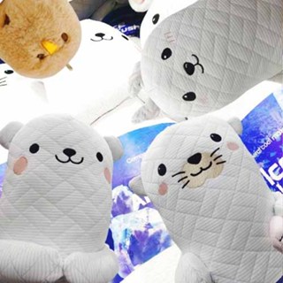 COSTCO 好市多 韓國 Allertect 涼感抱枕 涼感 抱枕 靠枕 兔子 小熊 海獺 布偶 涼感動物造型靠枕