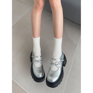 ｜日本代購｜ 品牌女裝GRL 綁帶厚底蝴蝶結樂福鞋(2 color)