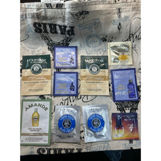 歐舒丹試用包 護手霜/洗髮乳/蠟菊精華/沐浴油/修護露
