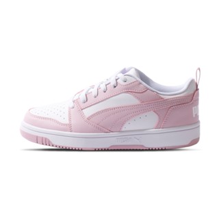 Puma Rebound v6 Low 女鞋 粉色 透氣 皮革 低筒 休閒 運動 休閒鞋 39232840