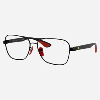 Ray-Ban x Ferrari RB8436-M 雷朋眼鏡｜ 聯名款碳纖維材料眼鏡 男生品牌眼鏡框【幸子眼鏡】