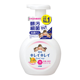 日本獅王趣淨洗手慕斯-清爽柑桔【三友藥妝Tomod's】