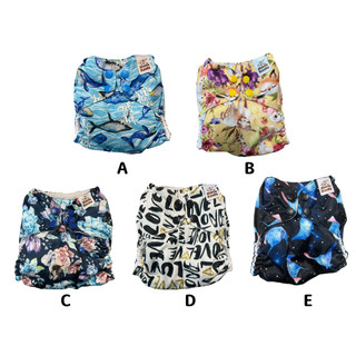 【多款花色】Mama Koala 口袋型布尿布(含尿墊) 1件組
