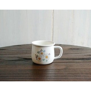 鄉村雜貨小市集＊zakka 復古清新小花琺瑯圓肚杯馬克杯早餐杯漱口杯