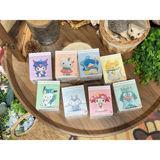 現貨 日本 Sanrio 三麗鷗 盒玩 公仔 春天 kitty 美樂蒂 大耳狗 庫洛米 布丁狗 帕恰狗 漢頓 山姆企鵝