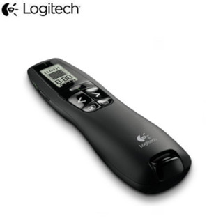 含稅一年保固 臺灣公司貨！Logitech 羅技 R800 簡報器 黑 綠光 簡報筆 人體工學 30m操作距離 液晶螢幕