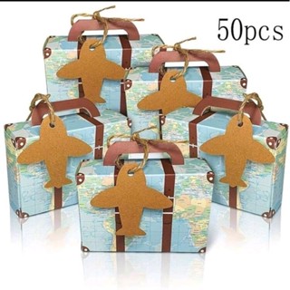 （現貨免運）迷你行李箱50pcs/機場英文/活動贈品/活動配件