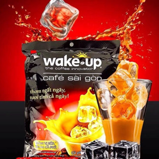 🏆越南 速溶咖啡 sai gon cafe 24包Wake up 速溶三閤一 牛奶冰咖啡