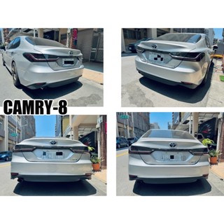 小亞車燈＊全新 CAMRY 8代 2018 19 20 21 22 23 原廠型 副廠 後保桿 素材 後保