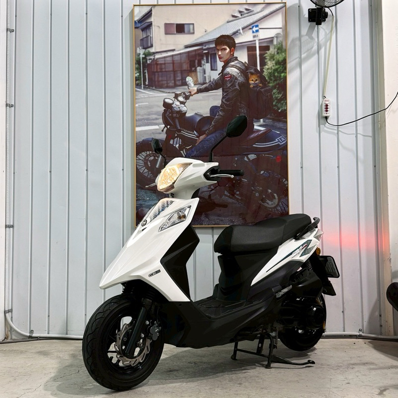 2021年 SYM Z1 125 Attila 漆面乾淨漂亮，基本小保養已完成✅