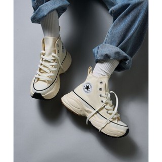 KNS日本限定 ❙ Converse All Star Ⓡ 輕量復古厚底高筒帆布鞋 SURGETRAINER HI