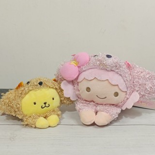 三麗鷗家族 絨毛娃娃 雙子星 LALA 布丁狗 變裝 貴賓狗 5吋 6吋 稀有 娃娃 布偶 絨毛玩偶 安撫娃娃