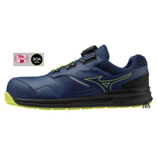 MIZUNO 防護鞋 LS II BOA 旋鈕 寬楦 安全防護鞋 工作鞋 塑鋼頭 F1GA247614