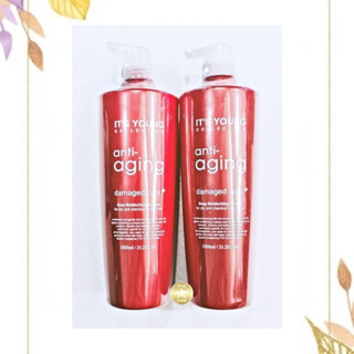 💛年輕貴族 綠藻 蜂蜜蘋果 洗髮精 冰凍素💛 1000ml 染燙護色保濕 綠藻蜂蜜蘋果洗髮精 綠藻蜂蜜蘋果冰凍素 護髮素