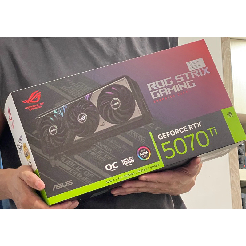 ASUS ROG 5070ti 全新公司貨 先聊聊問貨況