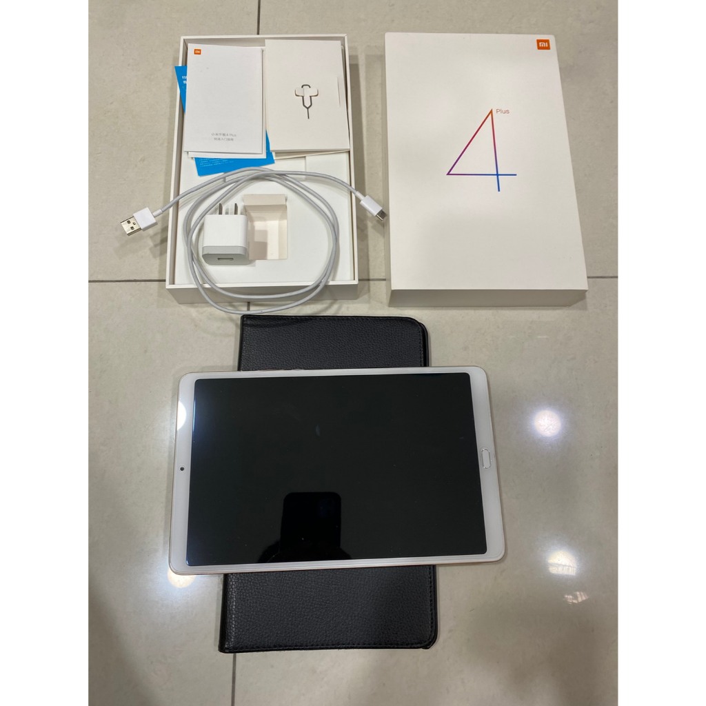 【二手】陸版 小米平版4 Plus 10.1 吋 (4G/128G)LTE 驍龍660 4G平板(google商店已安裝