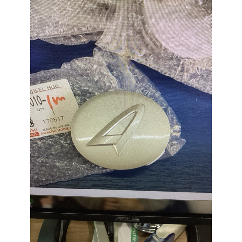 大發-小悍馬鋁圈中心蓋.原廠新品